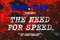 Road & Track Presents - The Need for Speed Title Screen